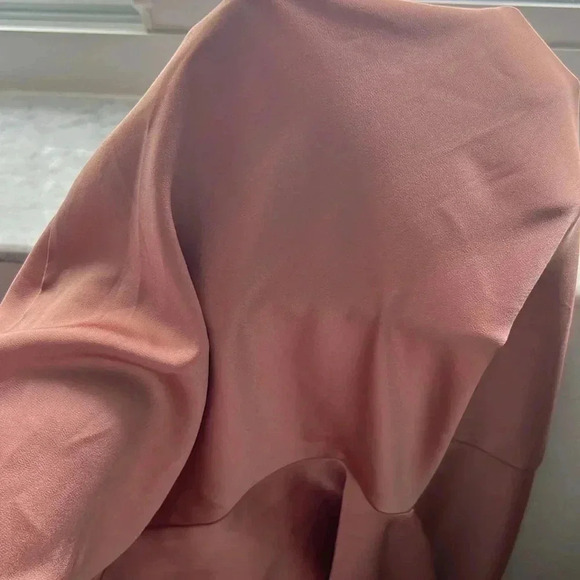 H&M Women’s Satin tunic Old rose color - Picture 8 of 11